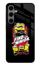 Find your inner Minion Samsung S24 FE 5G Glass Case