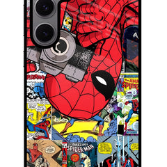 Spider Man Samsung S24 FE 5G Glass Case