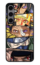 Naruto Character Samsung S24 FE 5G Glass Case