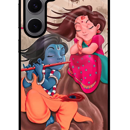 Radhe Krishna Samsung S24 FE 5G Glass Case