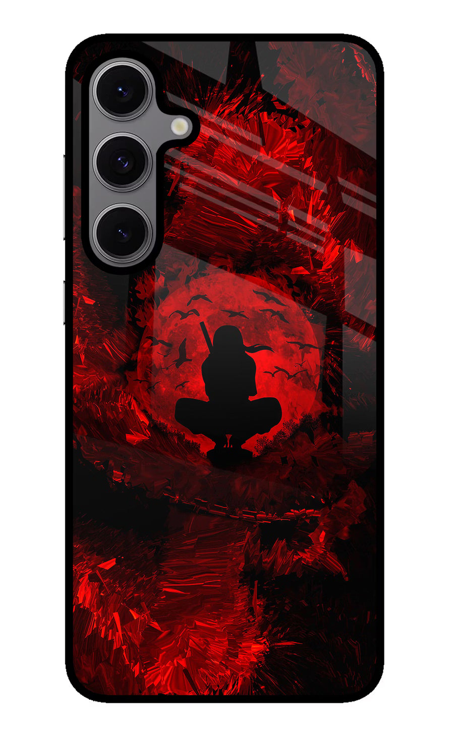 Itachi Uchiha Samsung S24 FE 5G Back Cover, Metal case