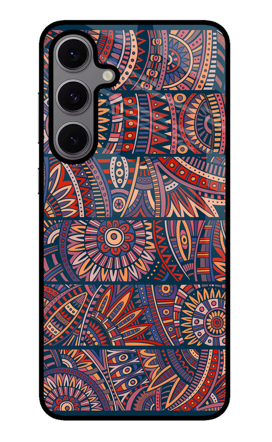 African Culture Design Samsung S24 FE 5G Glass Case