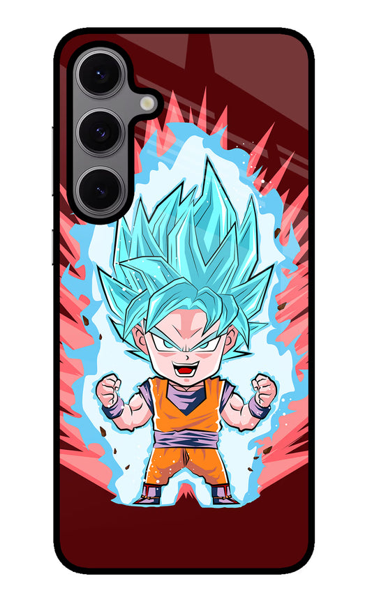 Goku Little Samsung S24 FE 5G Glass Case