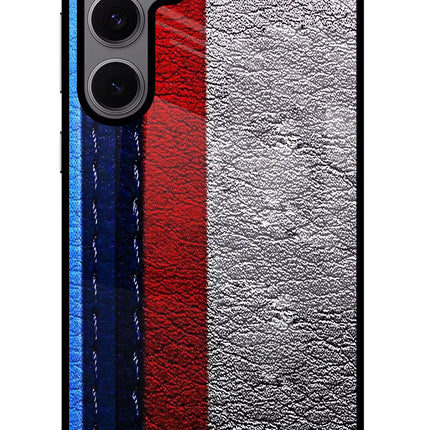 BMW Stripes Samsung S24 FE 5G Glass Case