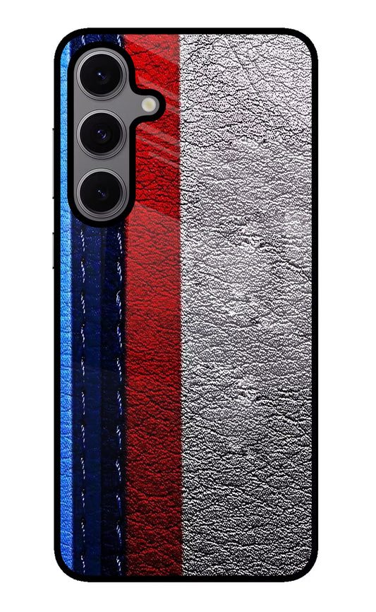 BMW Stripes Samsung S24 FE 5G Glass Case