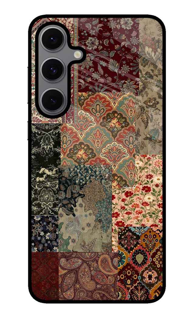 Desi Print Samsung S24 FE 5G Glass Case