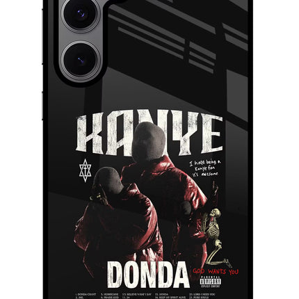 Donda Kanye West Samsung S24 FE 5G Glass Case