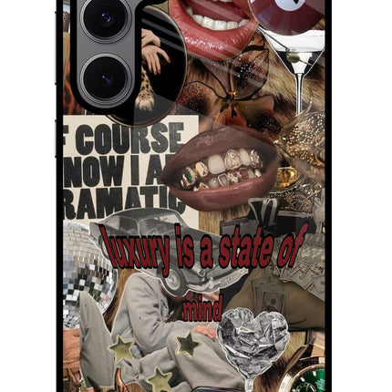 Luxury Samsung S24 FE 5G Glass Case