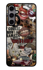 Luxury Samsung S24 FE 5G Glass Case