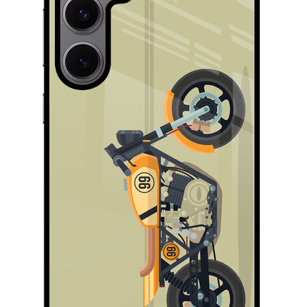 Vertical Speedster Samsung S24 FE 5G Glass Case
