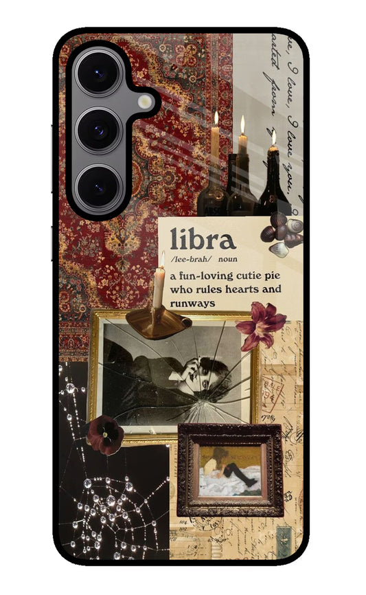 Libra Zodiac Samsung S24 FE 5G Glass Case