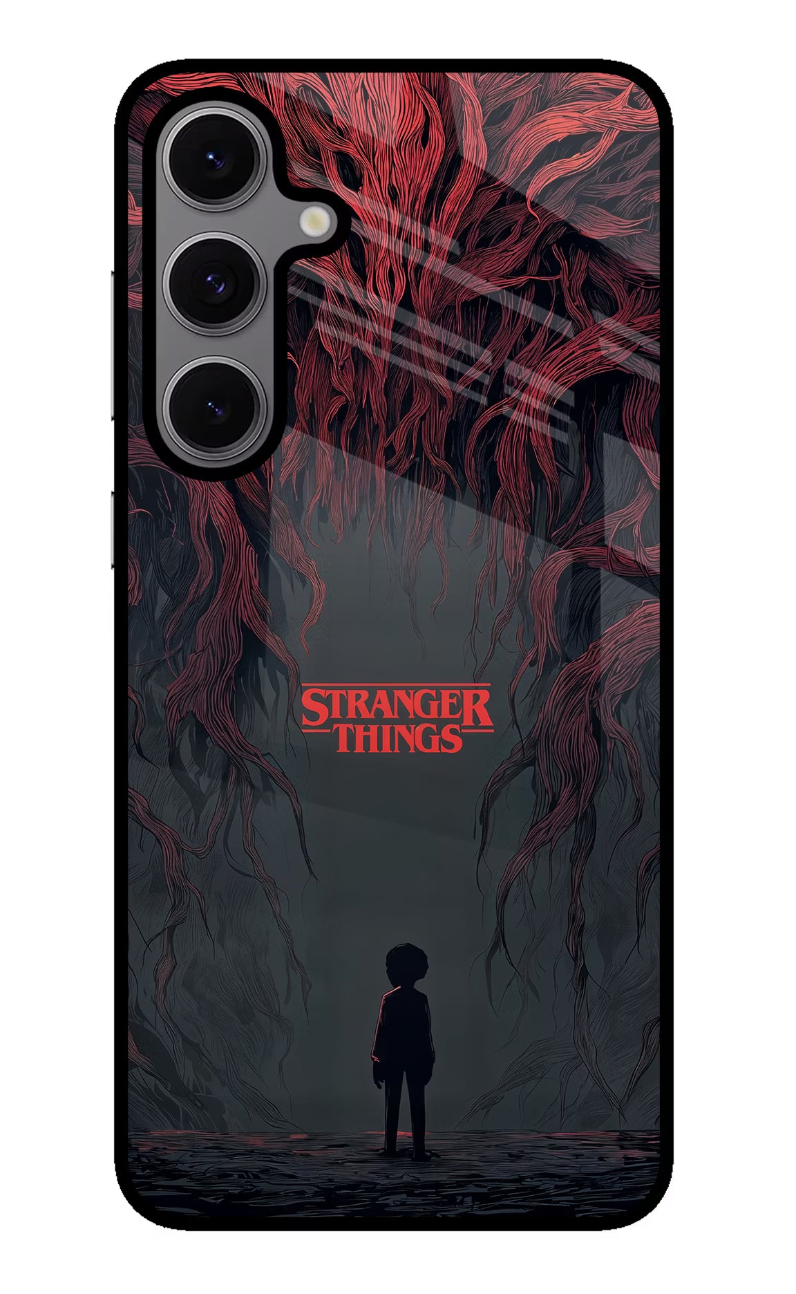 Ordinary Things Dark Side Samsung S24 FE 5G Glass Case Back Cover by Casekaro