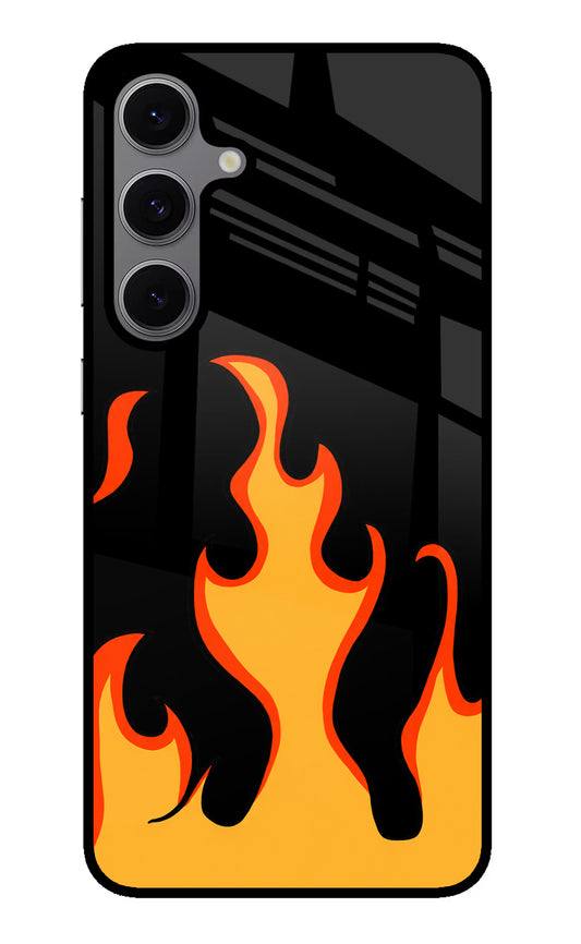 Fired Up – Black Samsung S24 FE 5G Glass Case