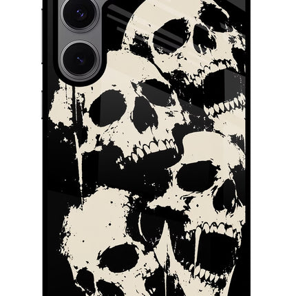 Dead Stack Samsung S24 FE 5G Glass Case Back Cover by Casekaro