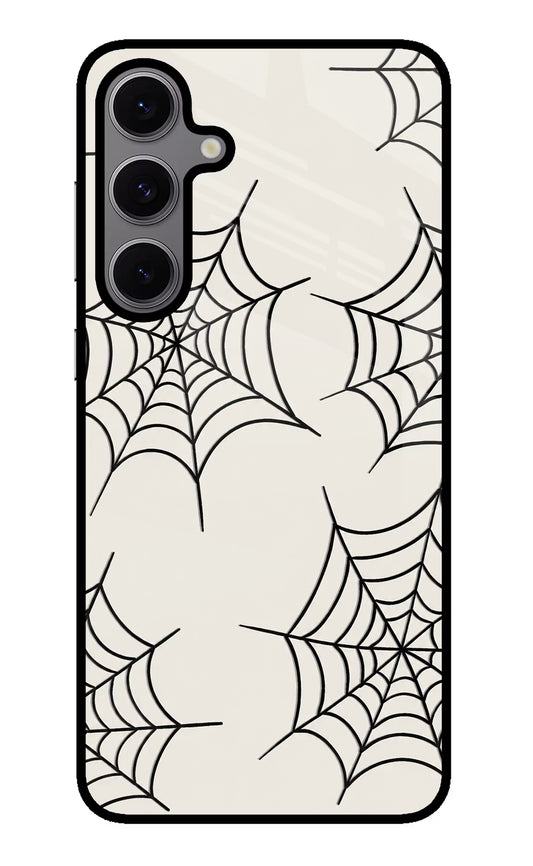 Spider Web Samsung S24 FE 5G Glass Case