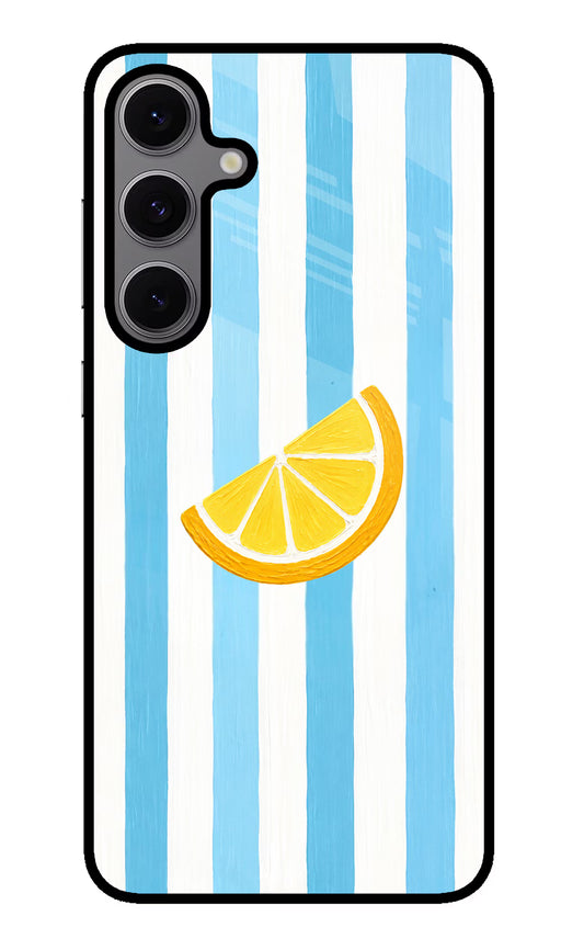 Summer Lemon Samsung S24 FE 5G Glass Case