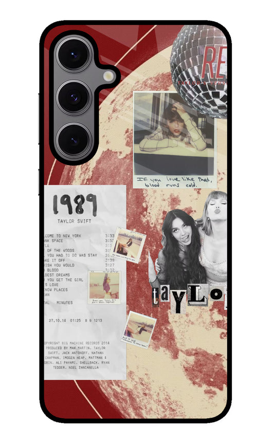 Taylor Swift Samsung S24 FE 5G Glass Case