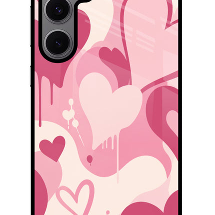 Hearty case Samsung S24 FE 5G Glass Case