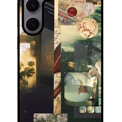 Summer Samsung S24 FE 5G Glass Case Back Cover by Casekaro