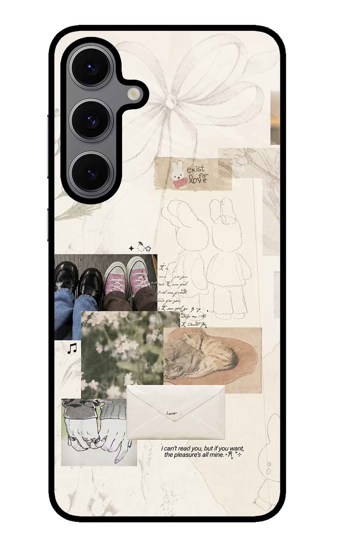 Soft Aesthetic Samsung S24 FE 5G Glass Case