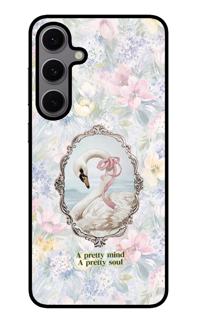 Pretty Mind Pretty Soul Samsung S24 FE 5G Glass Case