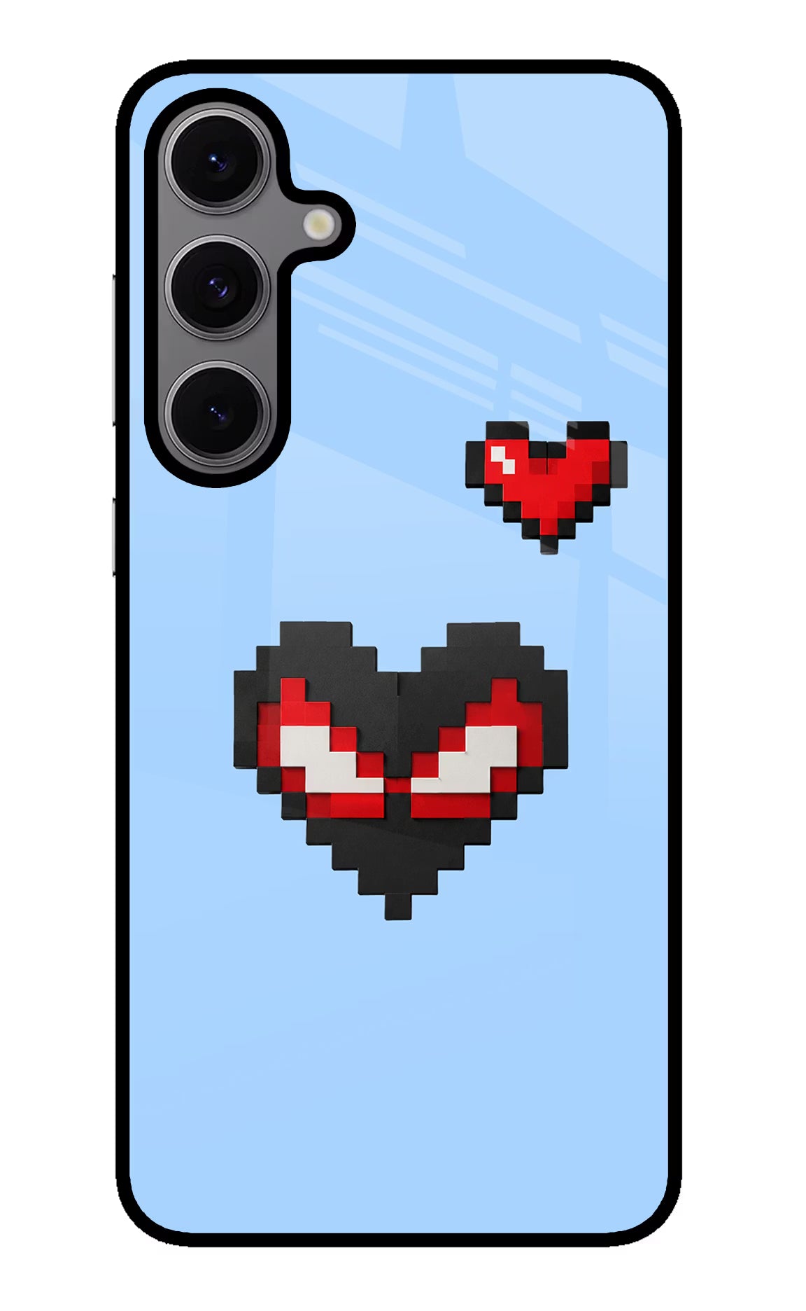 Peter Heart Samsung S24 FE 5G Glass Case
