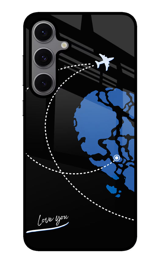 Love Orbit Samsung S24 FE 5G Glass Case