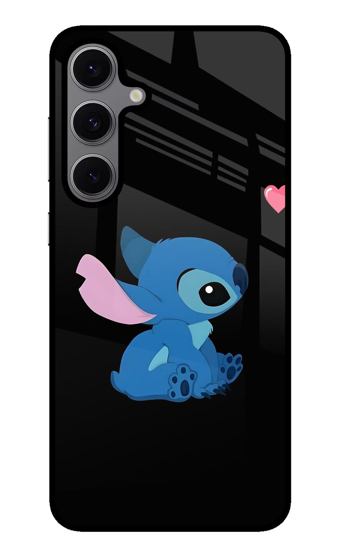 Stitch Crush Samsung S24 FE 5G Glass Case