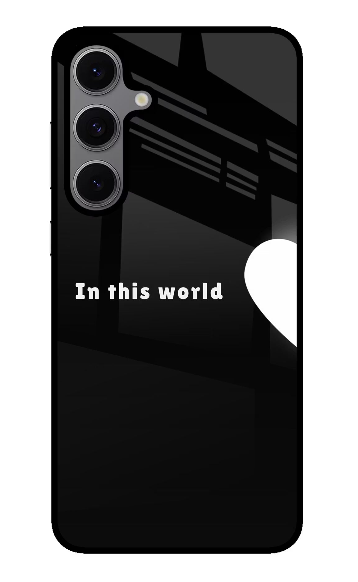 This World Samsung S24 FE 5G Glass Case