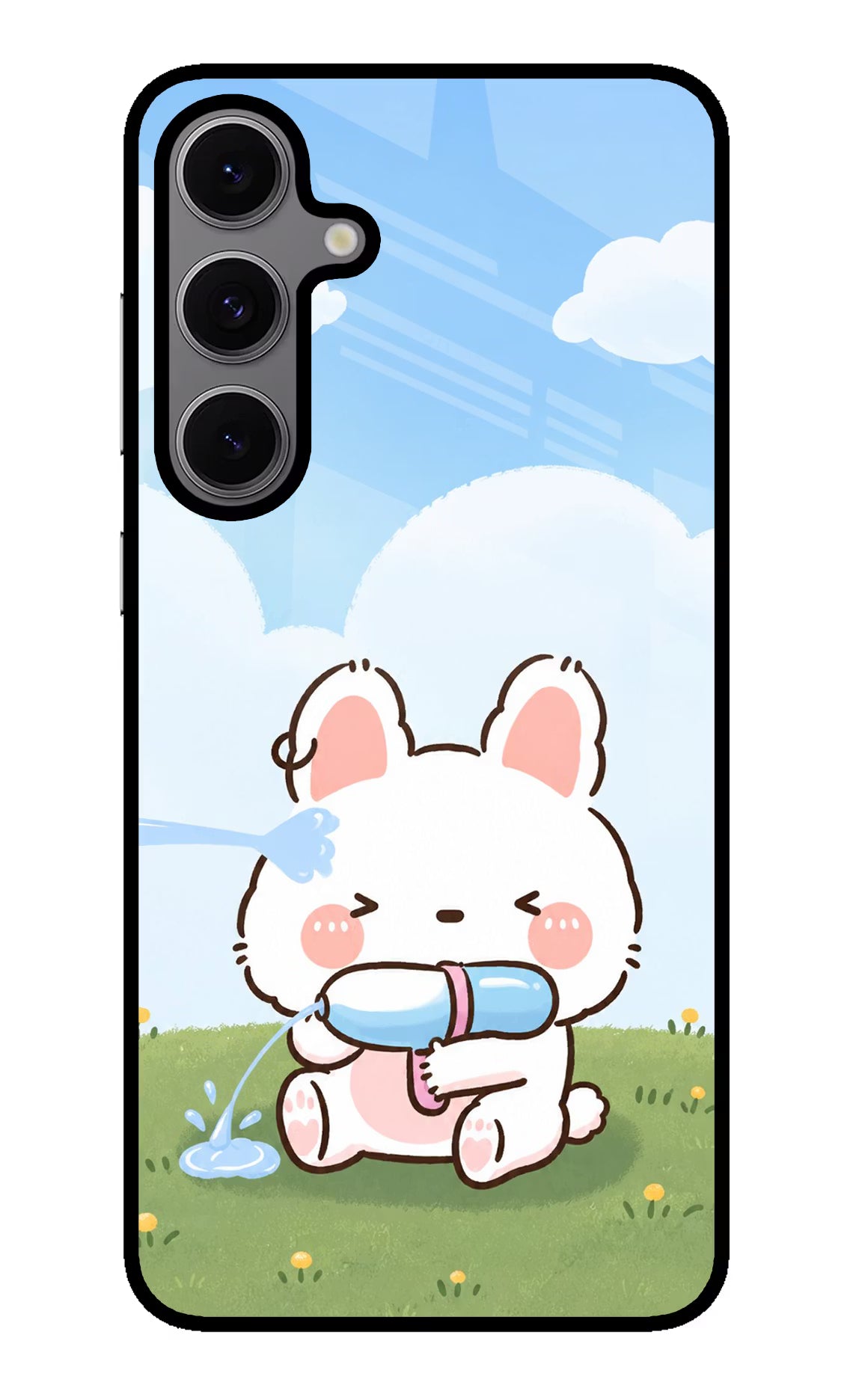 Bunny Treat Samsung S24 FE 5G Glass Case