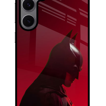 Dark Knight Samsung S24 FE 5G Glass Case Back Cover by Casekaro