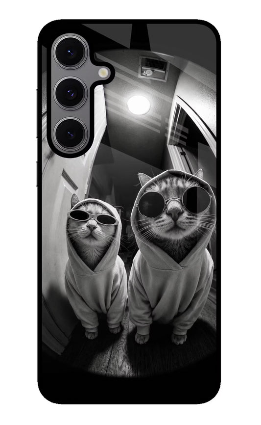 Hood Cats Samsung S24 FE 5G Glass Case