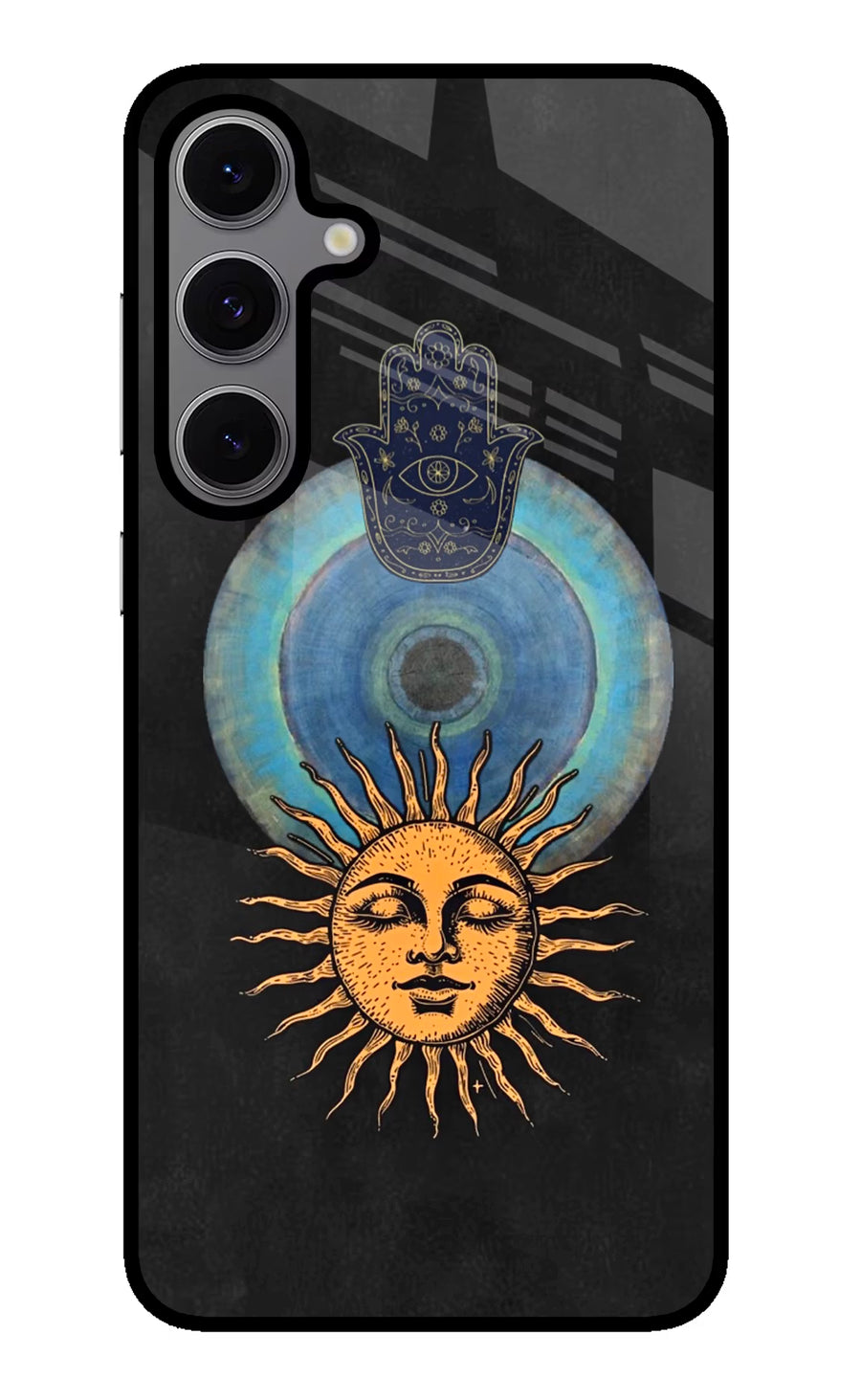 Divine Sun Samsung S24 FE 5G Back Cover, Glass case