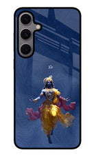 Cosmic Krishna Samsung S24 FE 5G Glass Case