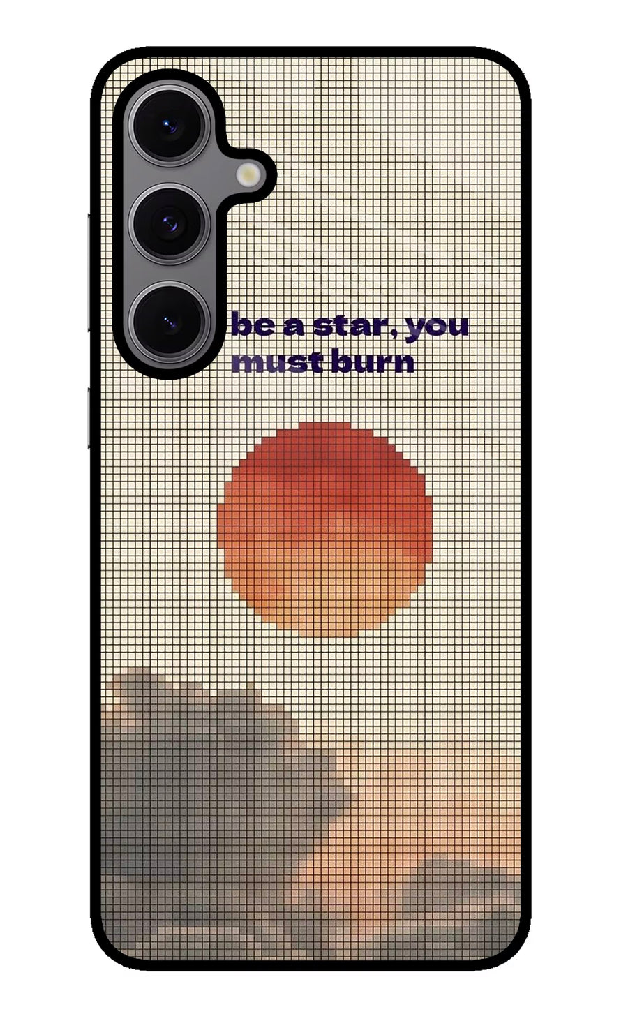 Pixel Sun Samsung S24 FE 5G Back Cover, Glass case
