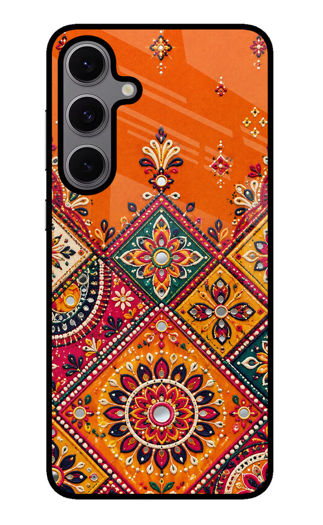 Kutch Glow Samsung S24 FE 5G Glass Case