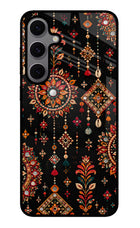 Boho Noir Samsung S24 FE 5G Glass Case