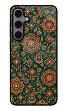 Green Pataka Samsung S24 FE 5G Glass Case