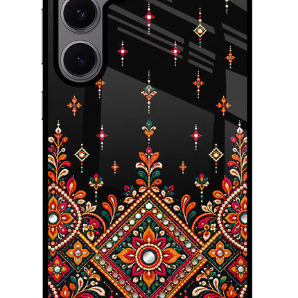 Noir Mehfil Samsung S24 FE 5G Glass Case