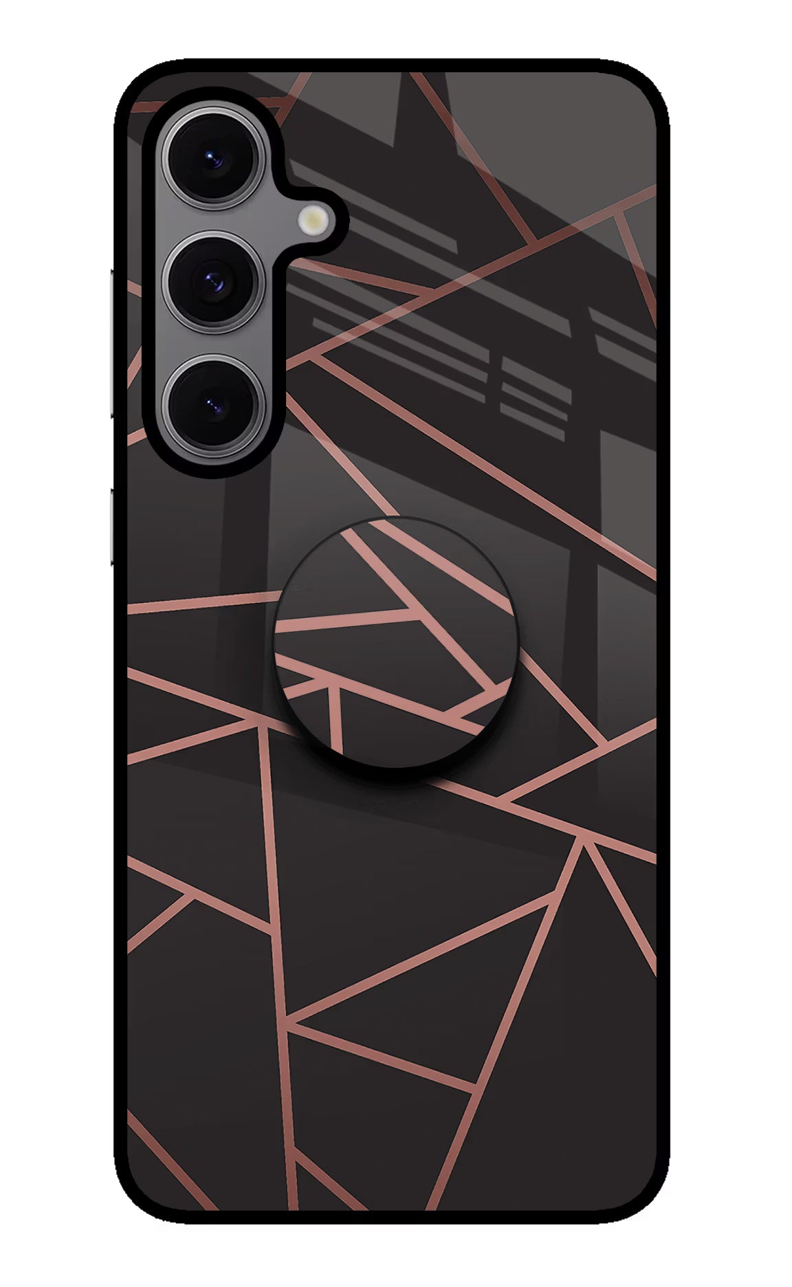 Geometric Pattern Samsung S24 FE 5G Pop Case by Casekaro