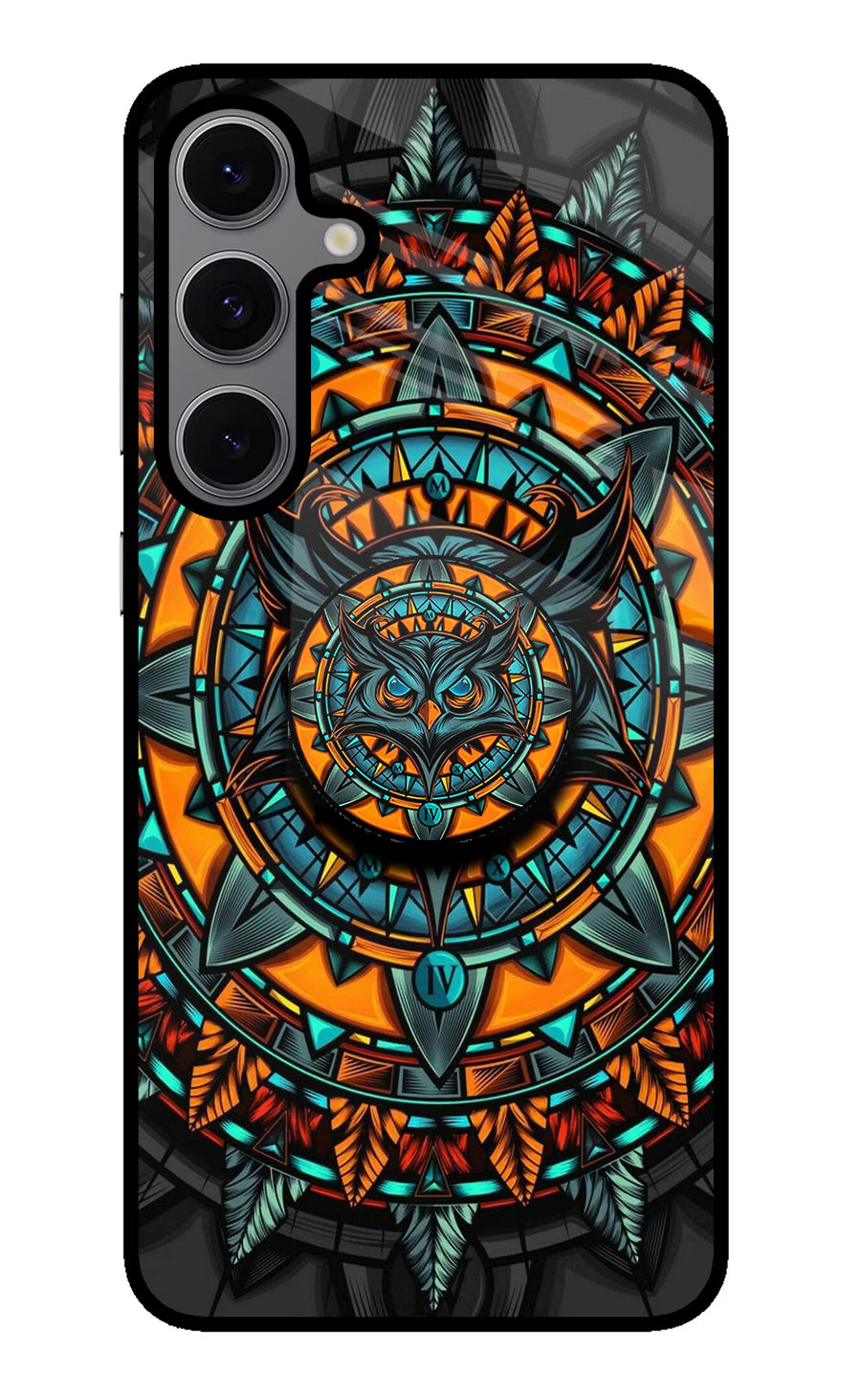 Angry Owl Samsung S24 FE 5G Pop Case, Metal case