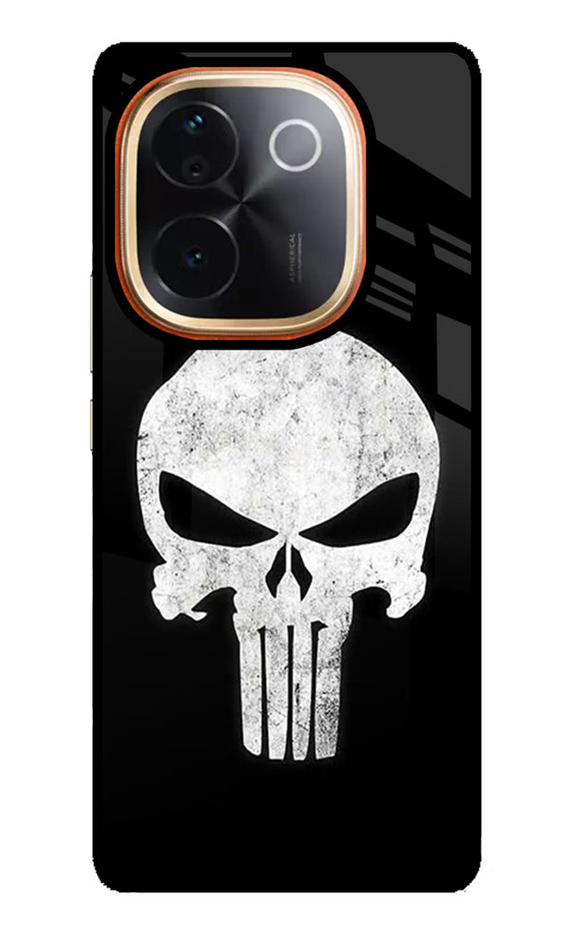 Punisher Skull Vivo T3 Pro 5G Glass Case
