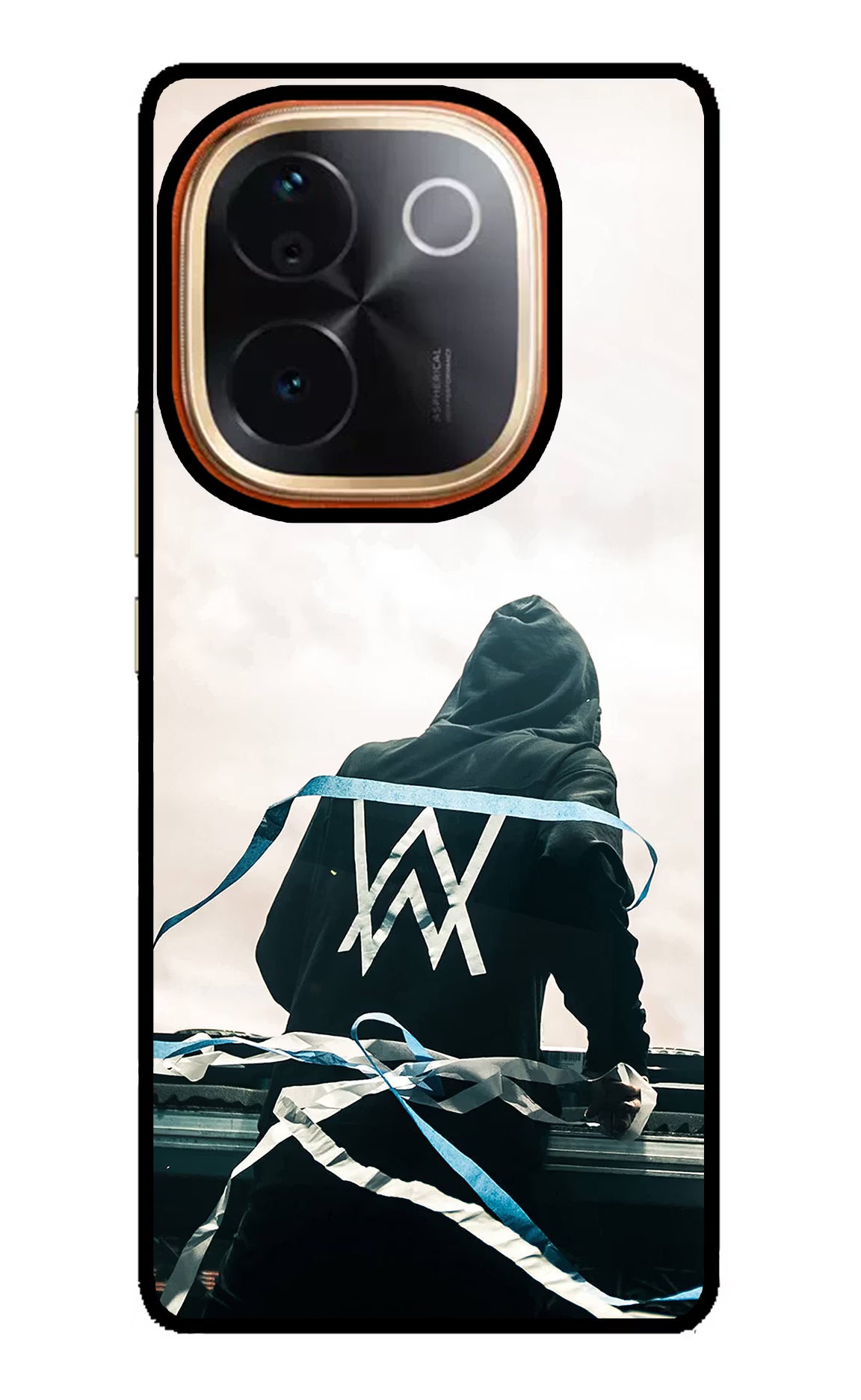 Alan Walker Vivo T3 Pro 5G Glass Case Back Cover by Casekaro