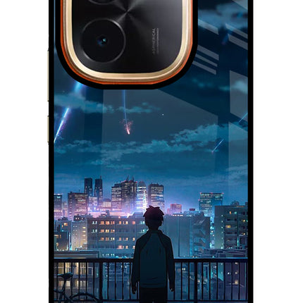 Anime Vivo T3 Pro 5G Glass Case Back Cover by Casekaro