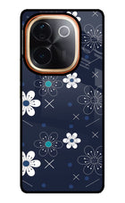 Flowers Vivo T3 Pro 5G Glass Case