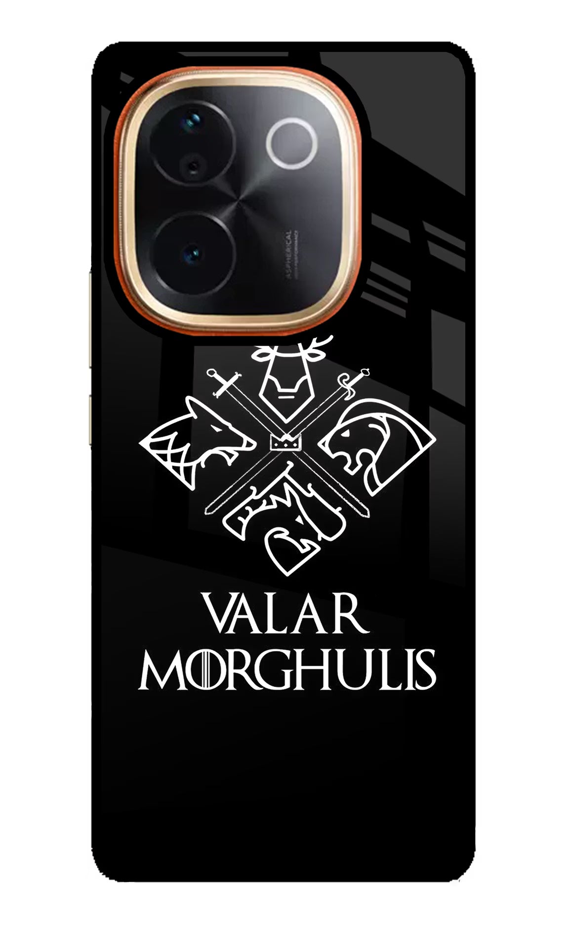Valar Morghulis | Game Of Thrones Vivo T3 Pro 5G Glass Case Back Cover by Casekaro