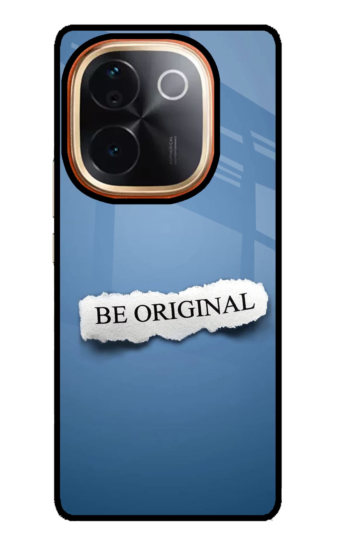 Be Original Vivo T3 Pro 5G Glass Case Back Cover by Casekaro