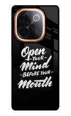 Open Your Mind Before Your Mouth Vivo T3 Pro 5G Glass Case