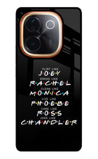 FRIENDS Character Vivo T3 Pro 5G Glass Case