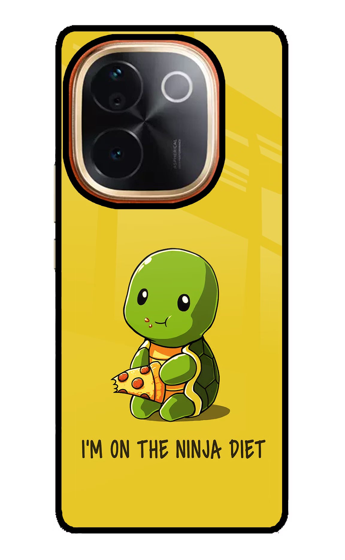 I'm on Ninja Diet Vivo T3 Pro 5G Glass Case Back Cover by Casekaro